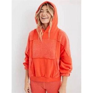Aerie Patchwork Hoodie